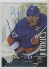 2019-20 Upper Deck Clear Cut Rookie Tribute Autos Anders Lee #RT-AL Auto av1