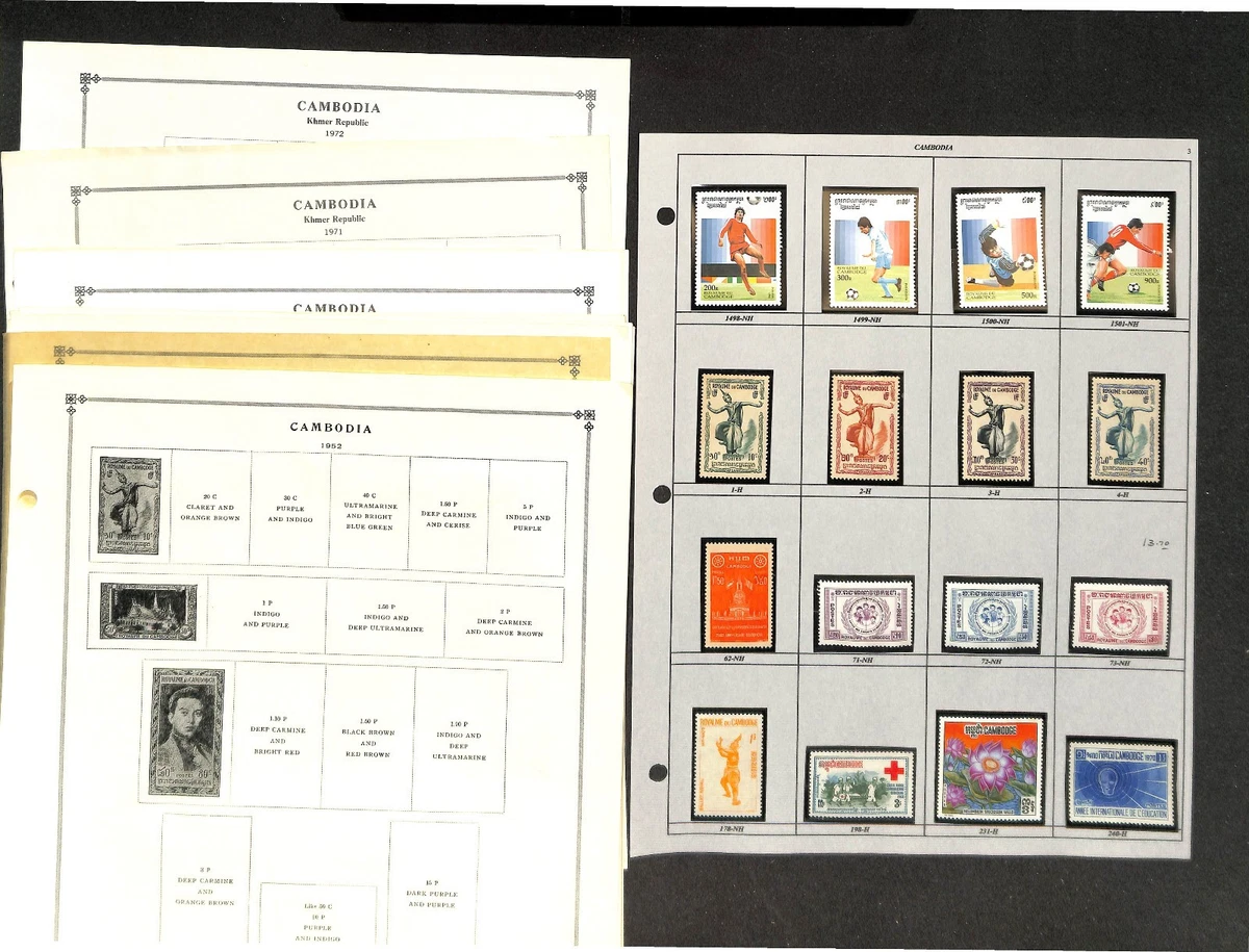 Collection Cambodian Stamps for sale | eBay