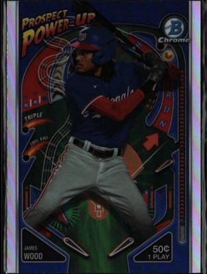 2024 Bowman #PP-14 James Wood Prospect Power-Up R268