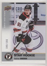2019-20 Upper Deck CHL Star Rookie SP Exclusives 49/100 Nathan Gaucher #363 0m8q