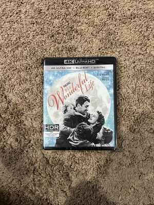 It's a Wonderful Life,4K+ Blu-Ray+dig, New Sealed, Great classic 4 The Season,￼