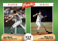 1992 French's #18 Jack Morris / Steve Avery