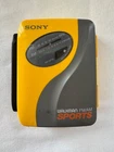 Sony Walkman Sports FM/AM Radio Cassette Player Mod. WM-SXF32 Tested Working Vtg