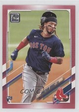 2021 Topps Mother's Day Hot Pink 41/50 Jonathan Arauz #468 02vq