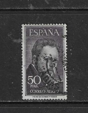 Spain 1953 J Sorrela 50 Ptas AIRMAIL S.G. 1187 Fine Used