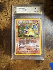 Pokémon Charizard Base Set Holo Rare PGC 10 1999 Card 4/102