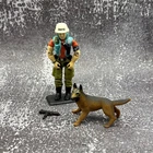 Vintage GI Joe Law & Order Action Figure Incomplete 1987 Hasbro ARAH