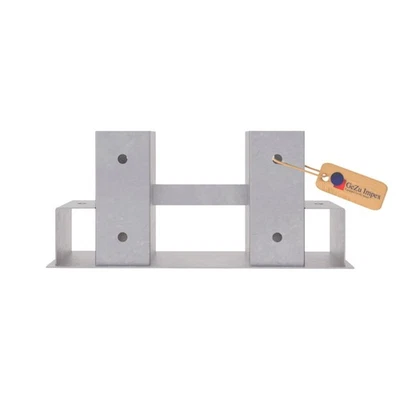 GeZu Impex Aide à l'empilage du bois lot de 1 supports pour bûches robustes