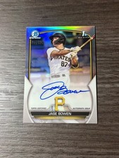 Jase Bowen Bowman Chrome 2023 Refractor /499 Auto