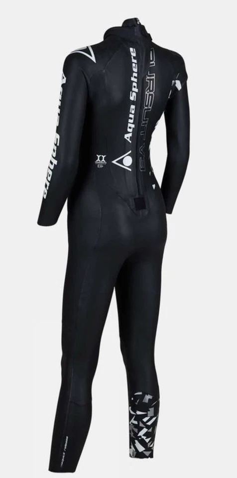 Wetsu AQUA Women's Aqua Skin Full Suit V3 - Black RRP £264 - Image 4 of 4