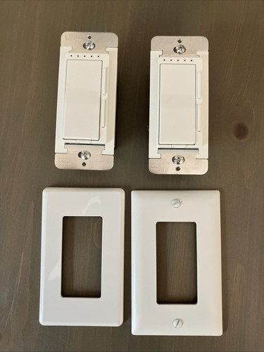 2 Pack Feit Electric Wi-Fi Smart Dimmer Switch Works with Google Assistant Alexa