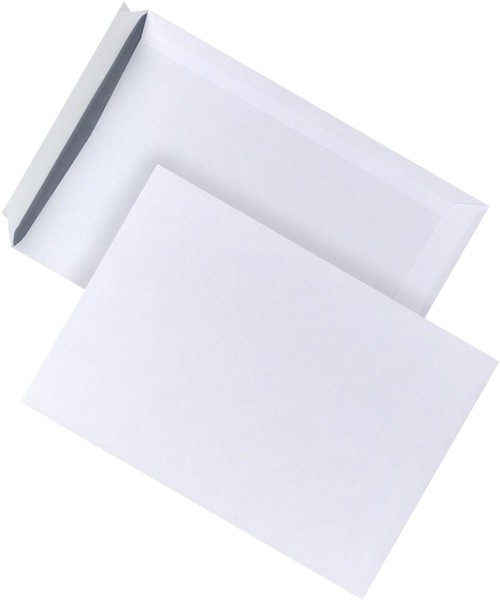 2000 Versandtaschen UmschläGe Din B4 250 X 353 Mm Weiß Selbstklebend 100G/Qm-image