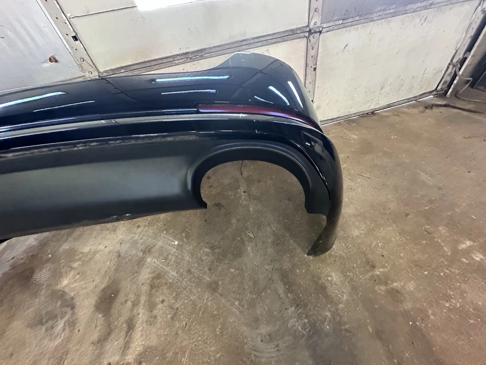 OEM 2011–2013 Kia Optima Rear Bumper Cover Black with Reflectors LX EX SX - Image 4 of 4