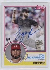 2024 Topps Archives 1983 Fan Favorite Auto Lyon Richardson #83FF-LR Auto 1f7z