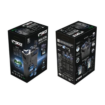 SICCE Mega Filtra 950 SDC - über WLAN / APP Steuerbar für 950L Aquarien NEUHEIT!