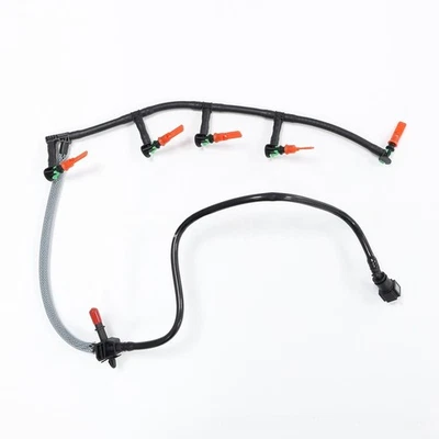 Black Rubber Injector Return Line for Ford For Ranger 3.2L TDCi BB3Q9K022BG - Image 1 of 4