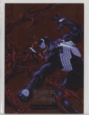 2024 SkyBox Marvel Masterpieces XL Battle Spectrum Venom vs Carnage #BS-5 16w2