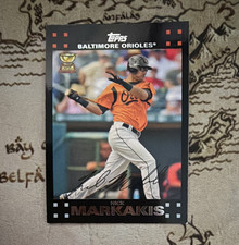 Topps MLB Rookie Nick Markakis Baltimore Orioles #113 Baseball Trading Card. rookie card picture