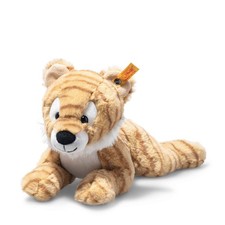 Steiff - Toni Tiger Laying Stuffed Animal - 067600