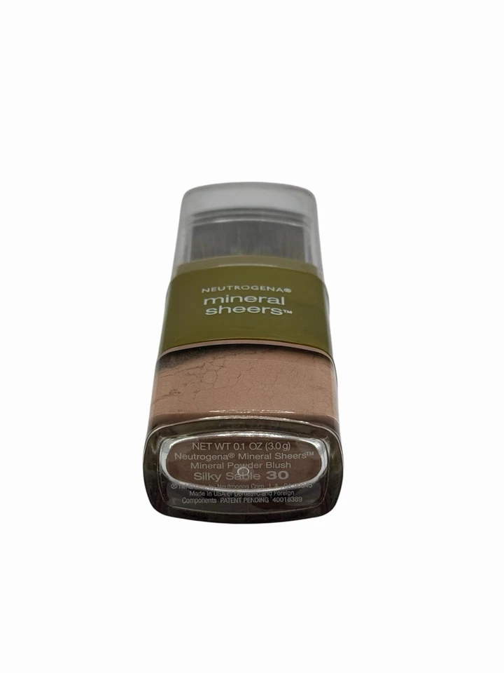 Rubor Neutrogena Mineral Sheers, Silky Sable # 30, peso neto 0,1 oz Foto 2 de 2
