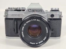 Canon AE-1 35mm Film Camera w/50mm F1.8 Lens