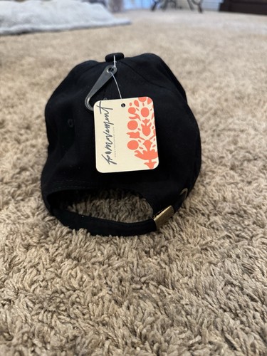 NEW! Free People Movement Baseball Cap Hat Black White Logo Adjustable NWT - Picture 5 of 7