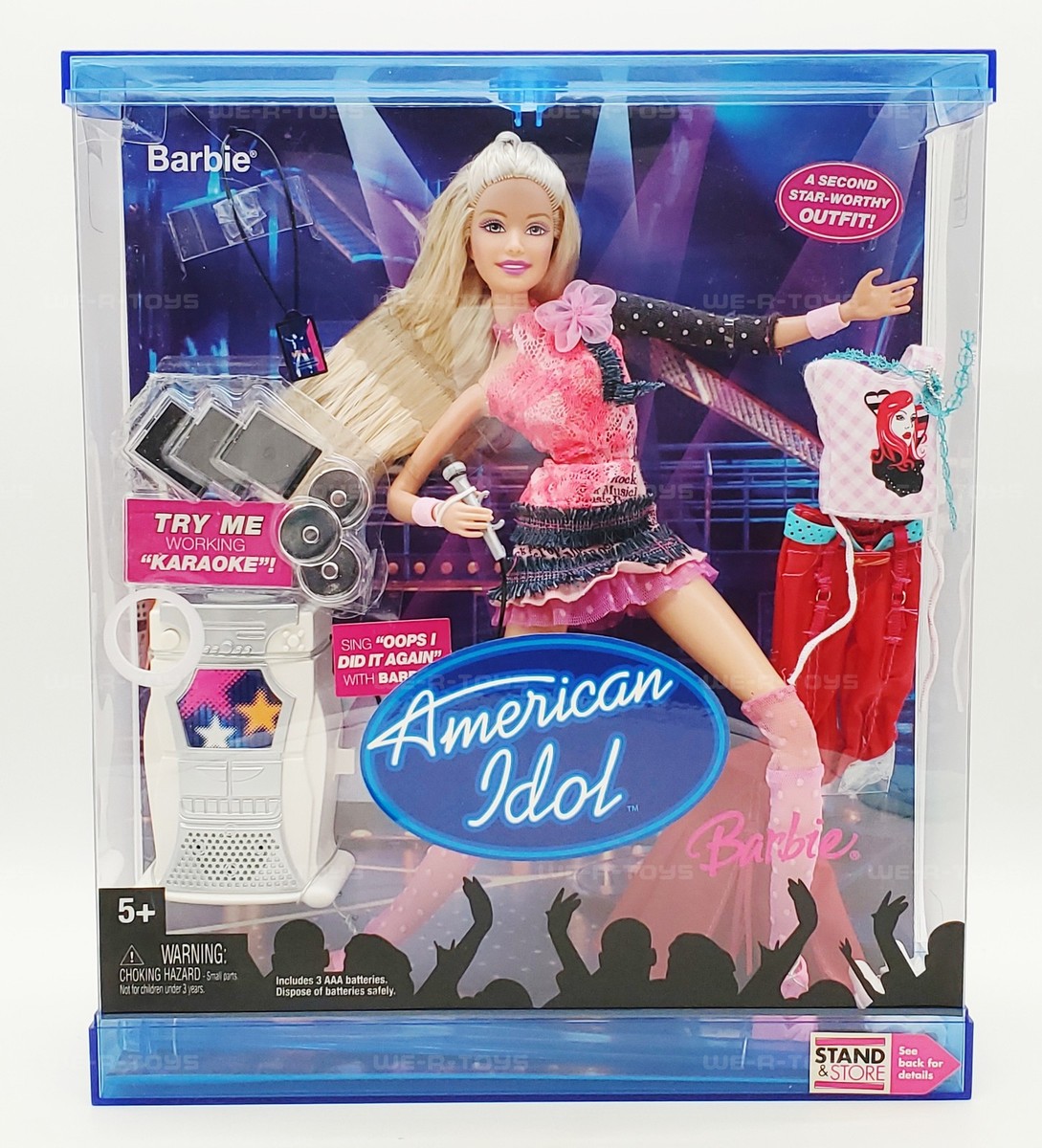 Barbie American Idol Doll and Outfit Sings Oops I Did It Again