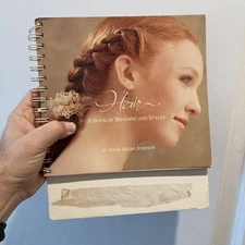 Hair-A Book of Braiding and Styles by Anne Akers Johnson Klutz Vtg