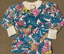 Disney Lion King Long Sleeve Shirt Allover Colorful Loud Vtg 90s Nala Simba 3T