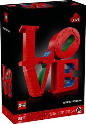 LEGO 31214 LOVE Pop-Art Logo von Robert Indiana - Bild 1 von 4