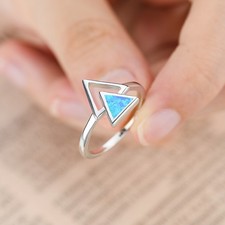 Small Fresh Triangle Ring