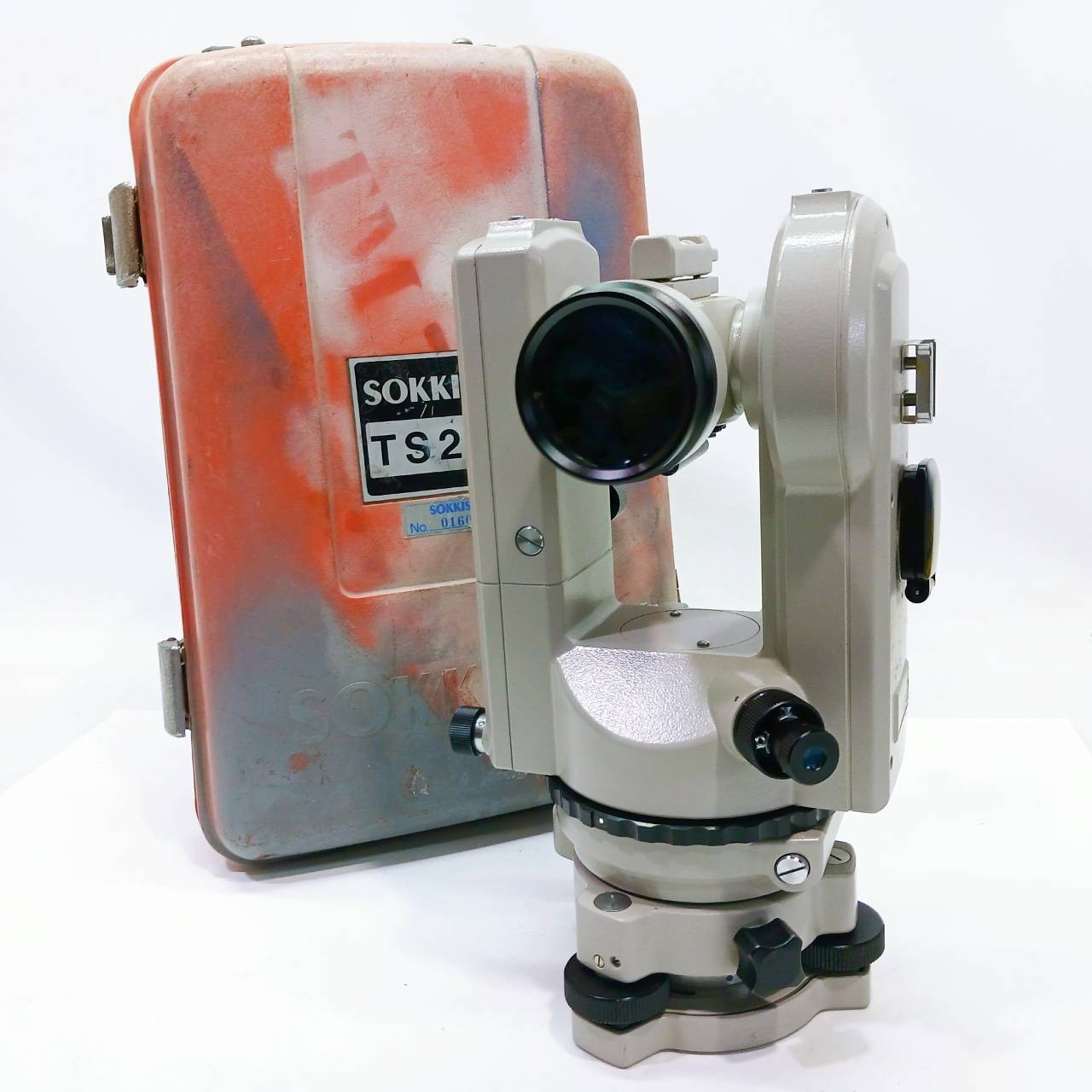 Sokkisha TS20A Optical Theodolite Survey Transit w/Case Tested Japan BG291