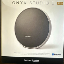 Harman Kardon Onyx Studio 9 Portable Bluetooth 2.0 Stereo Speaker, Gray