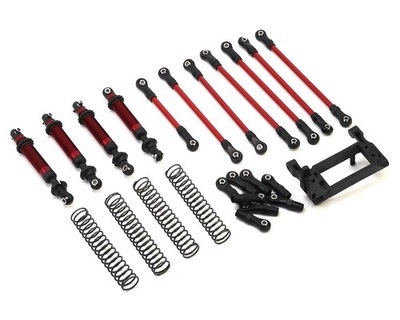 Traxxas TRX-4 Long Arm Lift Kit Komplett rot TRX8140R Traxxas Land Rover ...