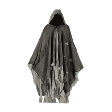 Halloween Hooded Capes Cosplay Cloak Grim Reaper Costume for Party Stage