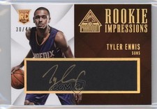 2014-15 Panini Paramount Rookie Impressions Auto 30/49 Tyler Ennis #34 Auto f5n
