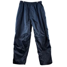 WearGuard Men's XL Waterproof Super Weartex Navy Blue Rain Pants Hunting Fishing