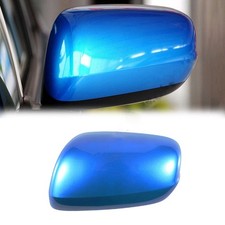 Calotta specchietto retrovisore auto lato passeggero sinistro blu per Honda Fit/Jazz 09-13