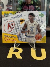 2024-25 Bowman Best U - Making the Grade Drake Powell  Yellow Refractor /75 (RC)