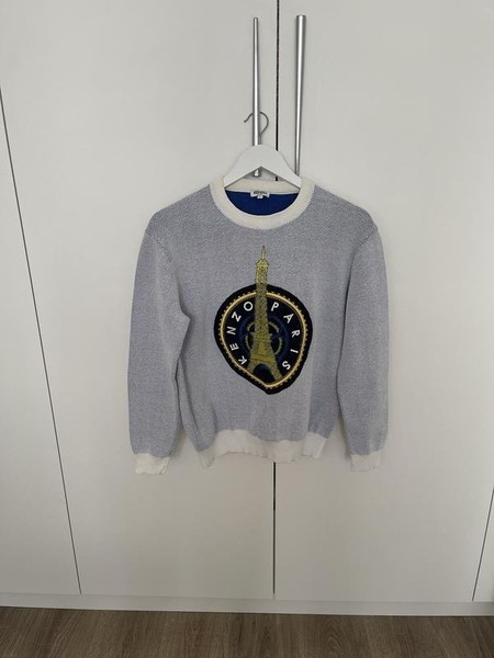 Women Kenzo Sweater White 36 / S / 44