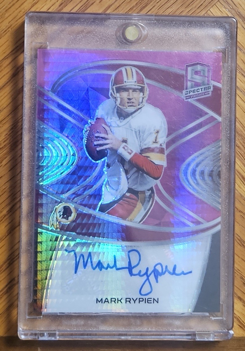 2021 Panini Prizm Spectra # SIG-MR Mark Rypien Auto /15