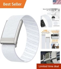 Waterproof White Nylon Sport Band for Whoop 5.0 - Perfect for Active Lifestyles