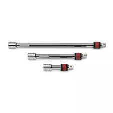 14 In. Drive 2 In. 3 In. And 6 In. Locking Extension Set 3-piece