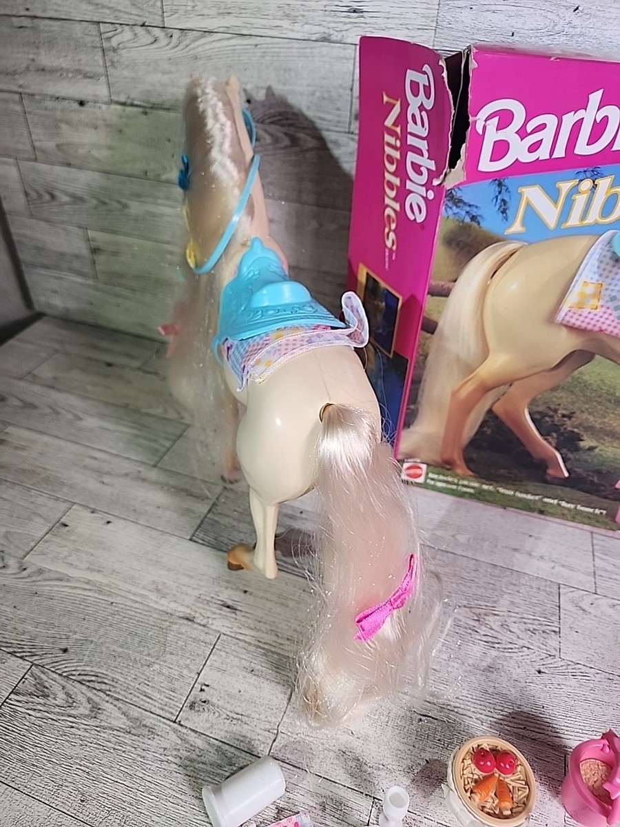 Barbie Nibbles Horse Set 1995 - NEUF Dans Sa Boîte - Mattel 14879 - Époque Vintage