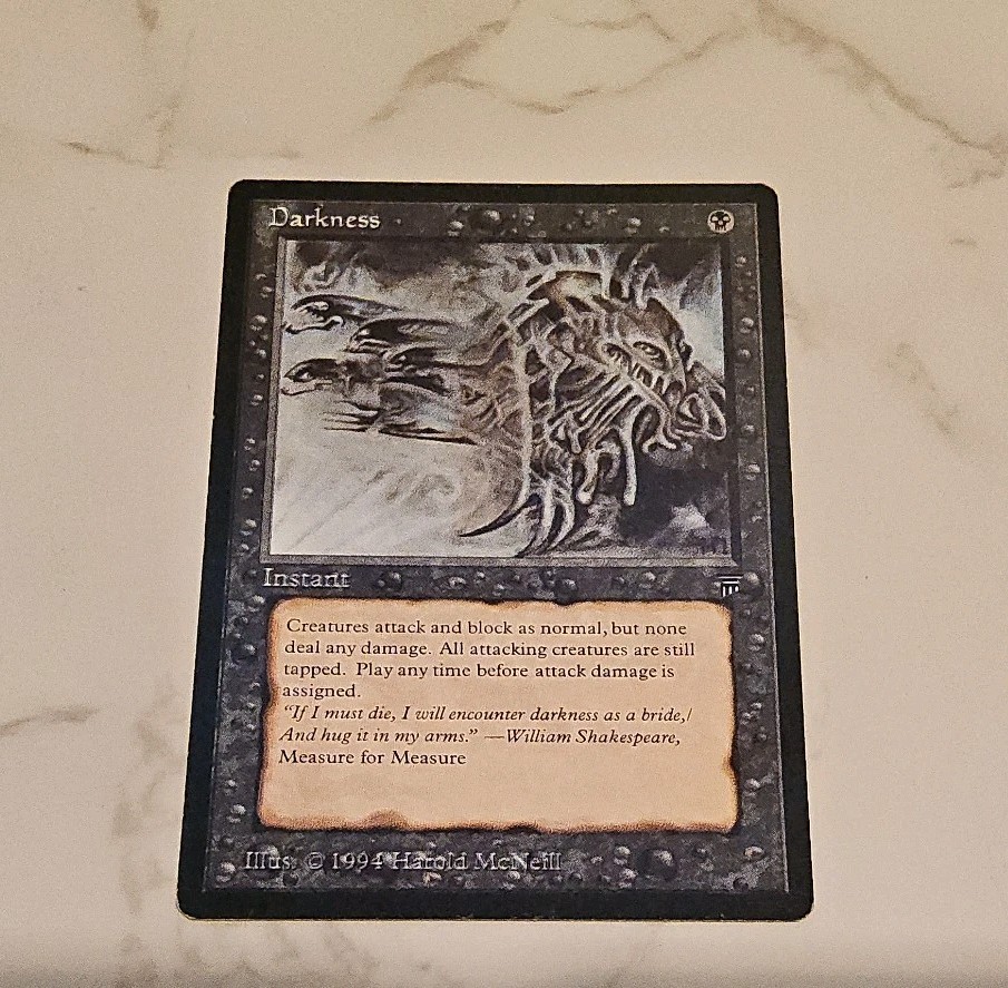 Darkness Legends Magic The Gathering MTG Card Nice condition