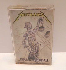 Metallica ...And Justice for All Cassette Album 1988 Elektra/Asylum 60812-4