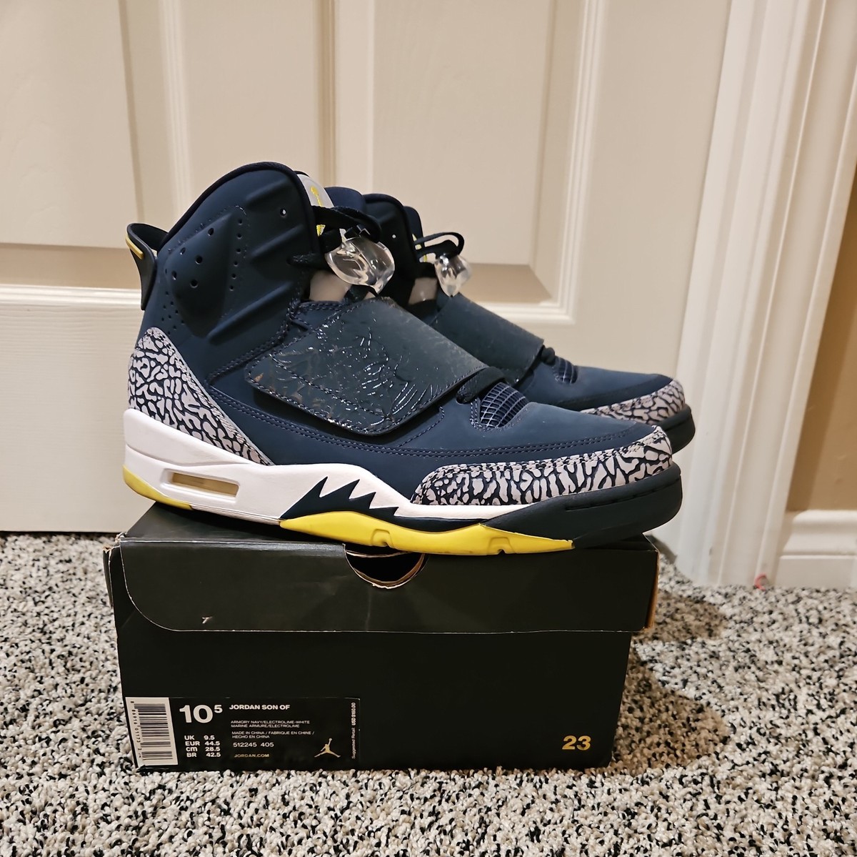 シューズ(男性用) AIR JORDAN SON OF MARS 29cm Men's Jordan Son of Mars Armory Navy | eBay