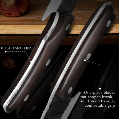 Full Tang Fleisch Cleaver Messer Handgemachte geschmiedete Küche Chef Messer - Bild 5 von 8