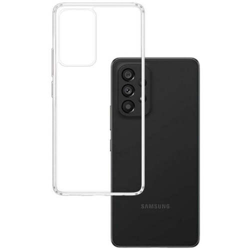 Handyhülle für Galaxy A33 5G 3MK Silikon Case Cover Futeral Hülle Transparent