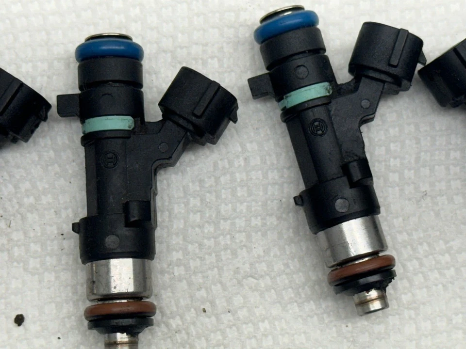 Inyector de combustible genuino 4 piezas para Nissan Altima Rogue Select Sentra 07-13 2,5 L Foto 3 de 4